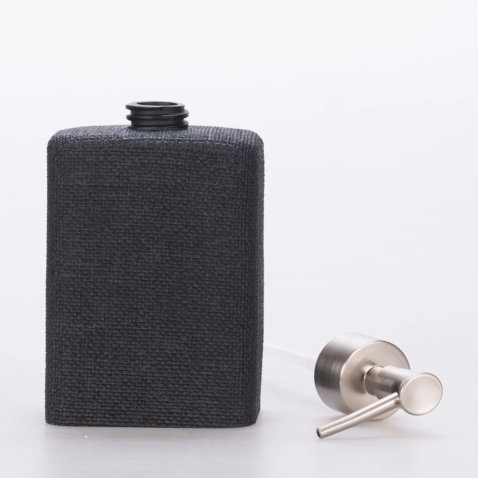 Linen Sıvı Sabunluk Siyah