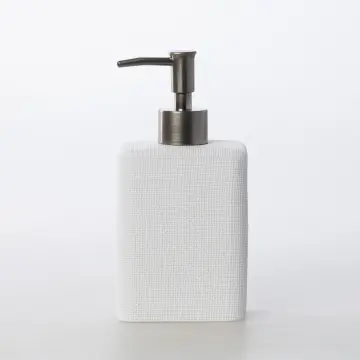 Linen Sıvı Sabunluk Beyaz