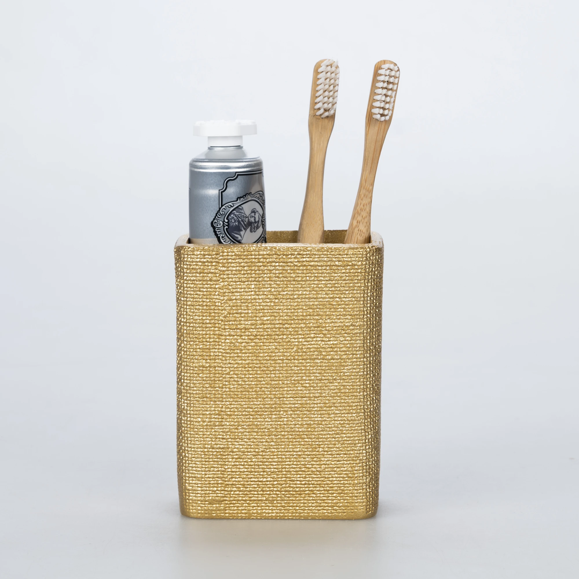 Linen Diş Fırçalık Altın