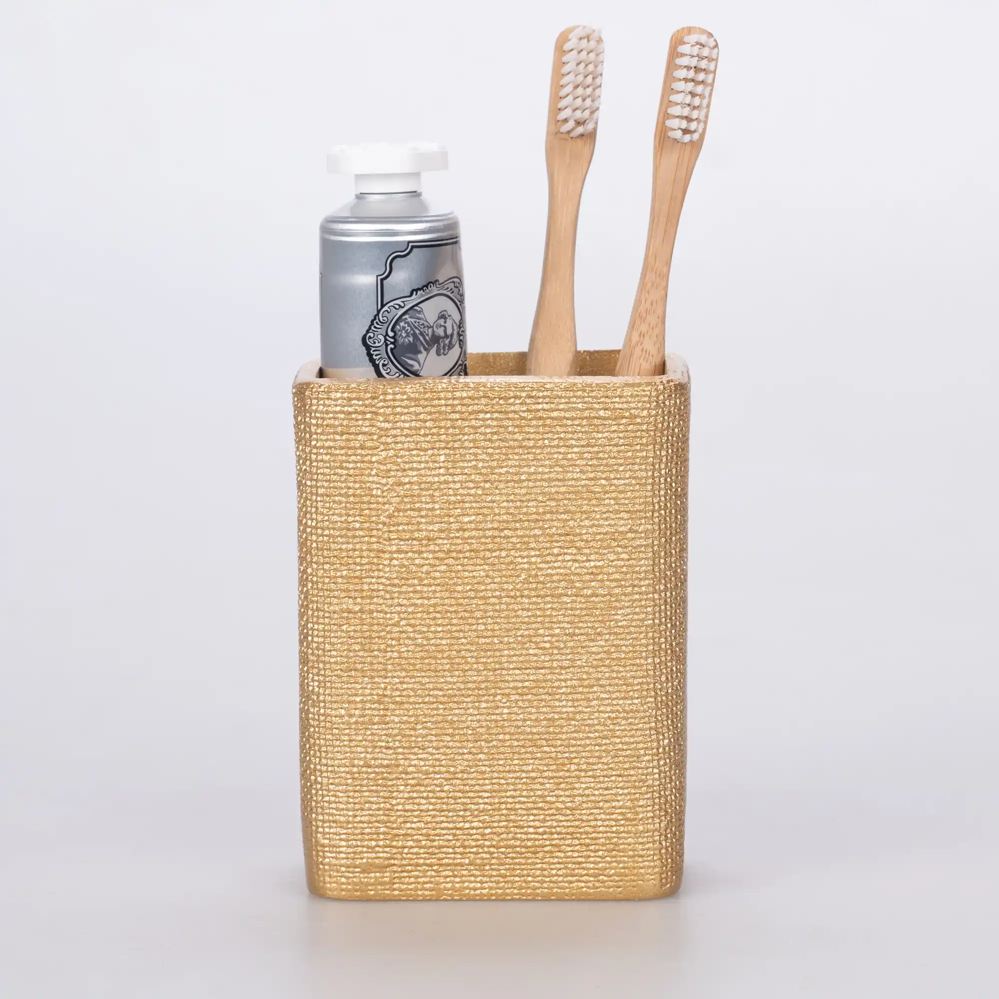 Linen Diş Fırçalık Altın