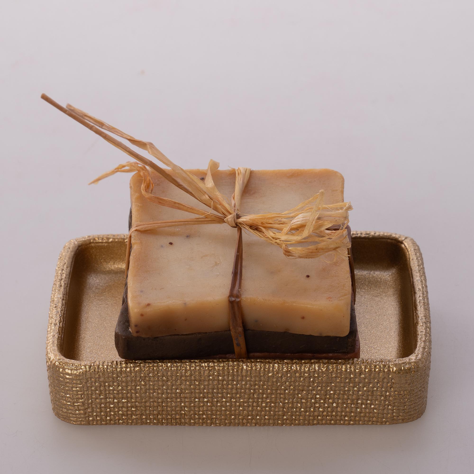 Linen Katı Sabunluk Altın