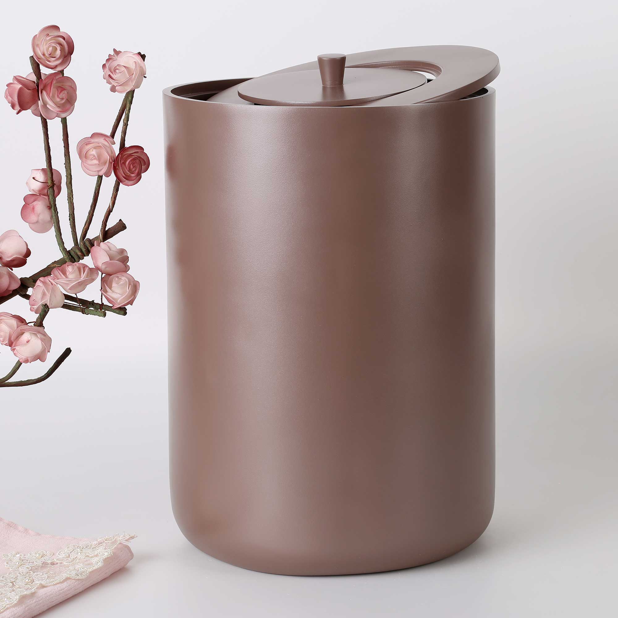 Luxe Çöp Kovası Taupe