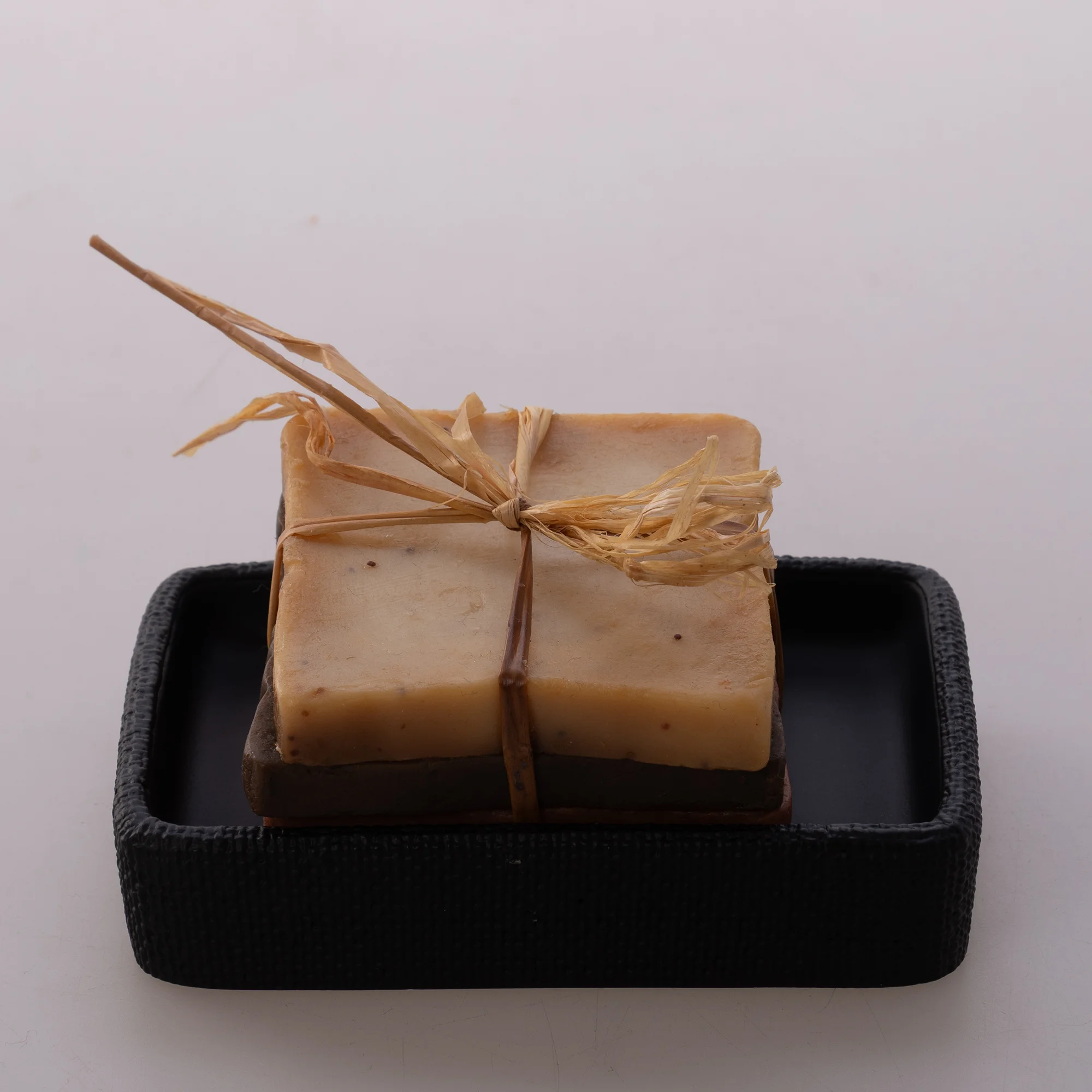 Linen Katı Sabunluk Siyah