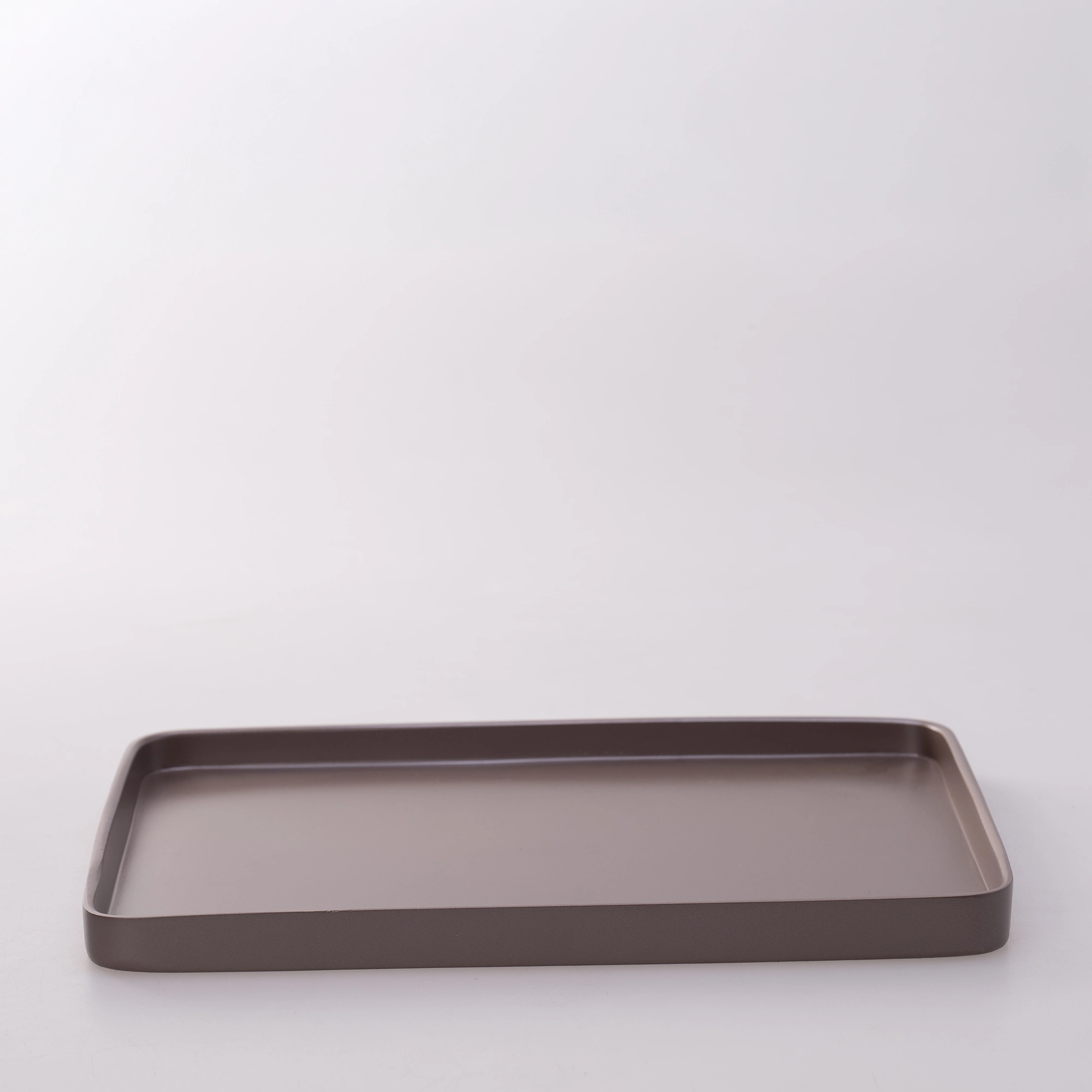 Victoria Dikdörtgen Tepsi Büyük Taupe