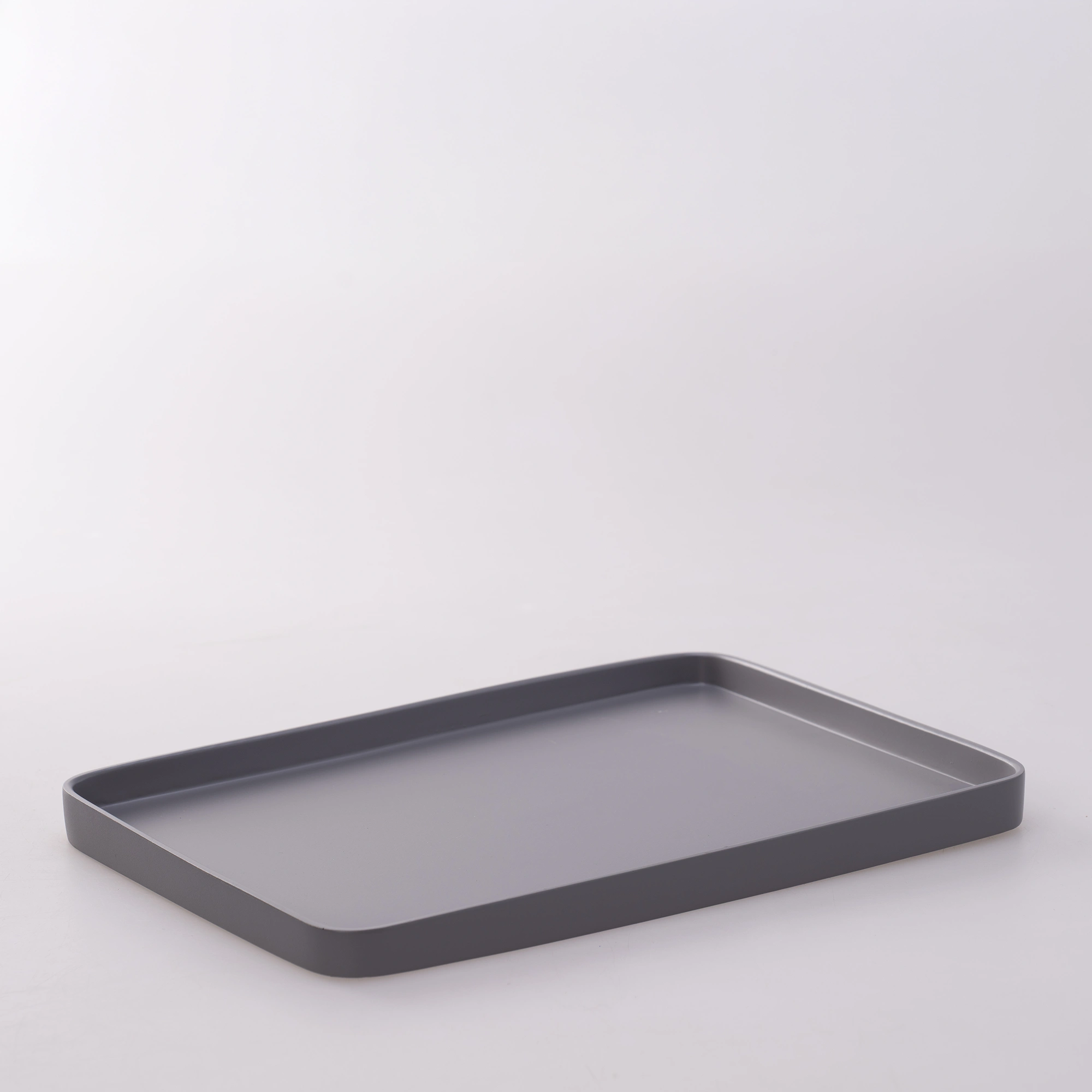 Victoria Dikdörtgen Tepsi Büyük Gri