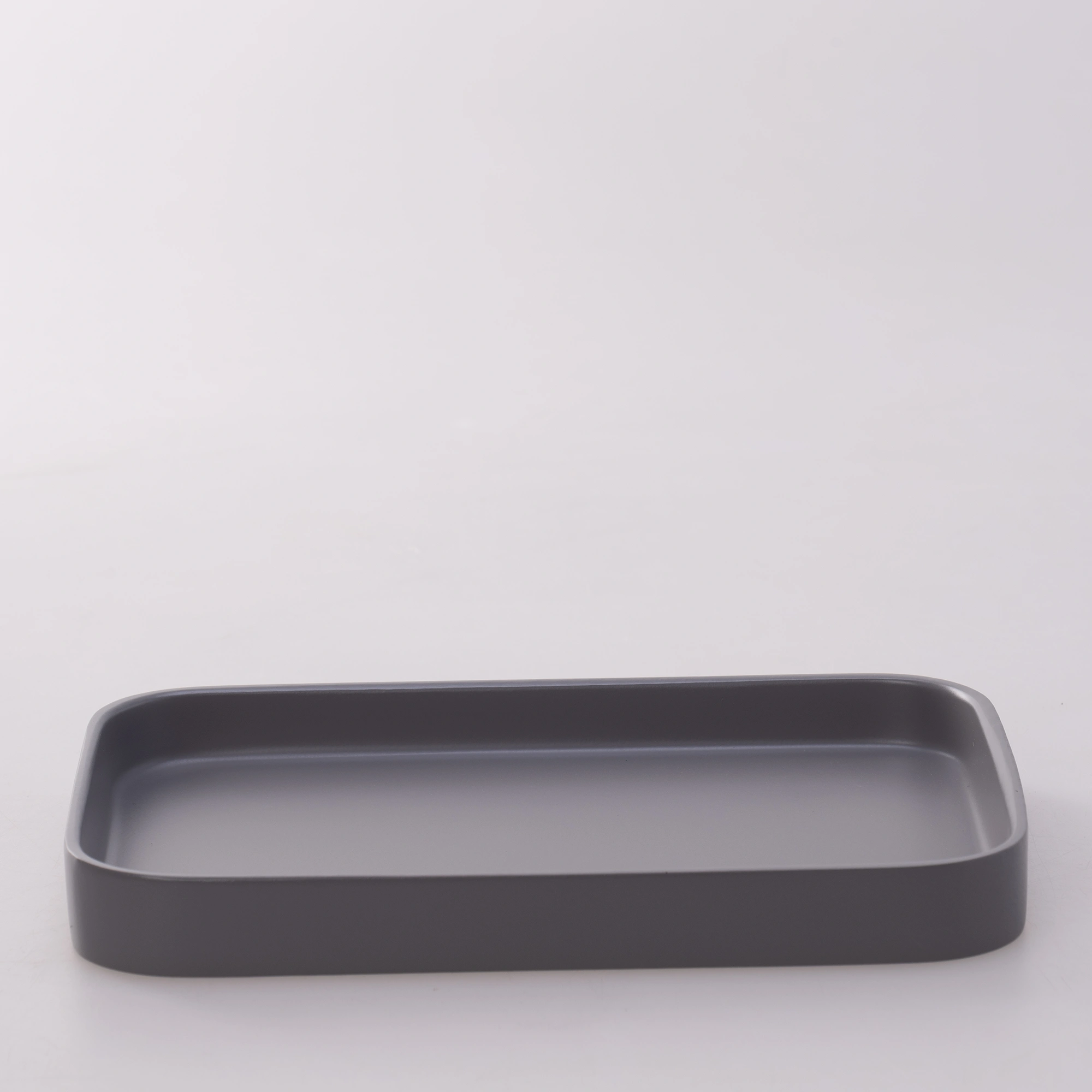 Victoria Dikdörtgen Tepsi Küçük Gri