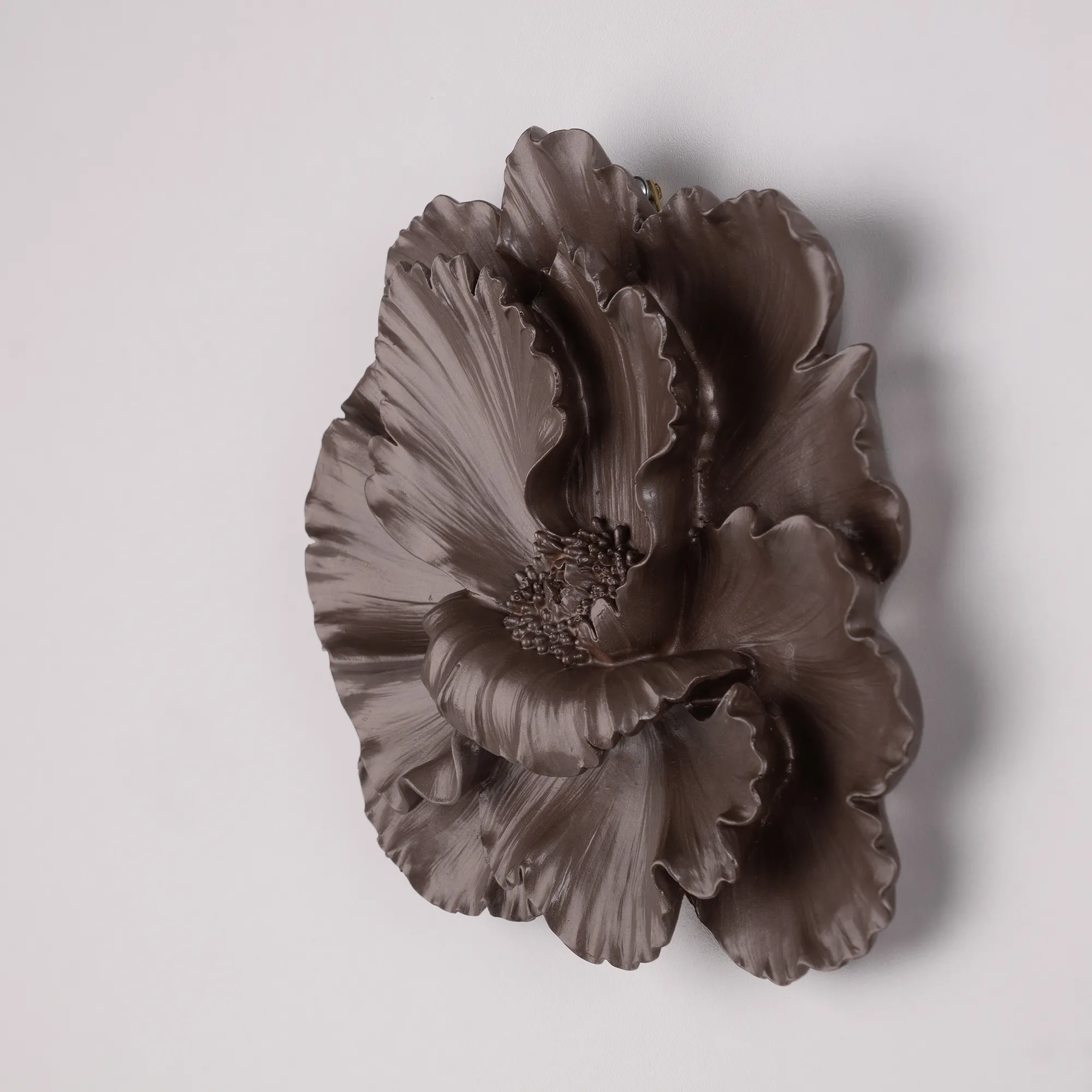 Açelya Dekoratif Çiçek Taupe