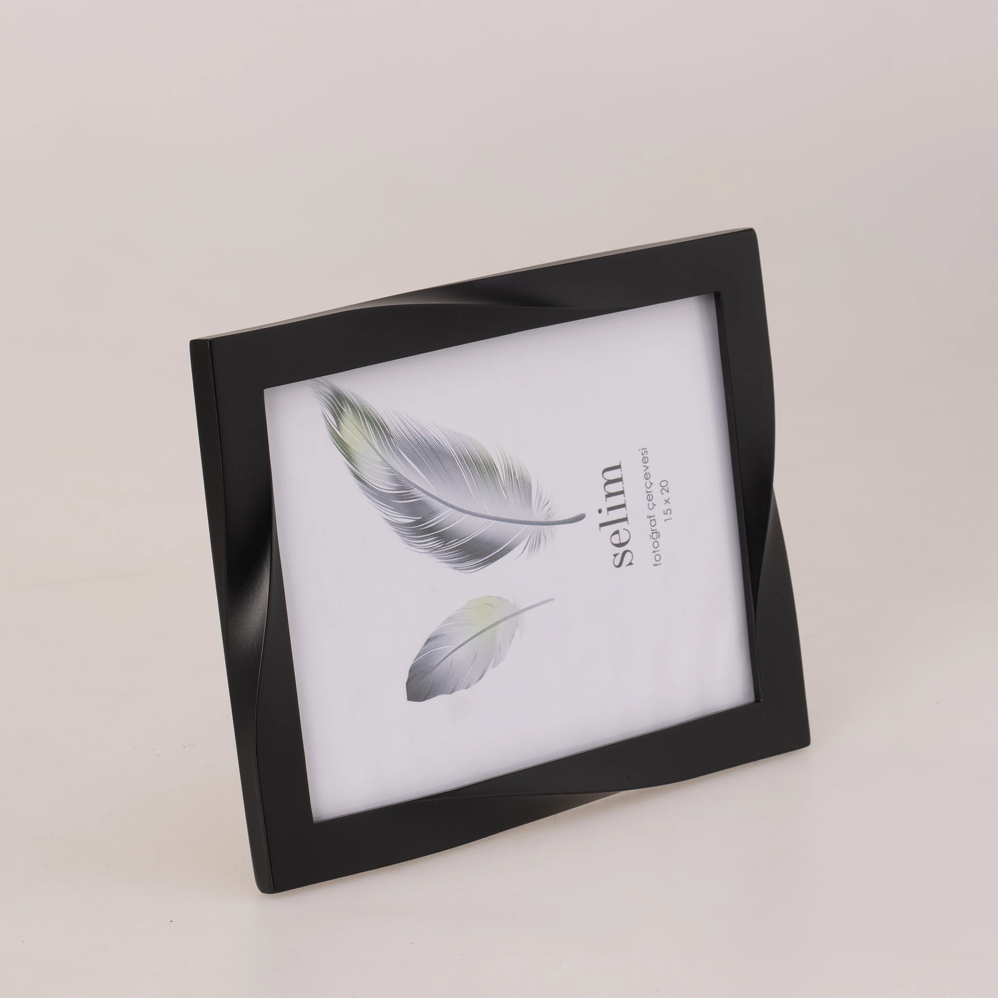 15x20 Curved Çerçeve Siyah