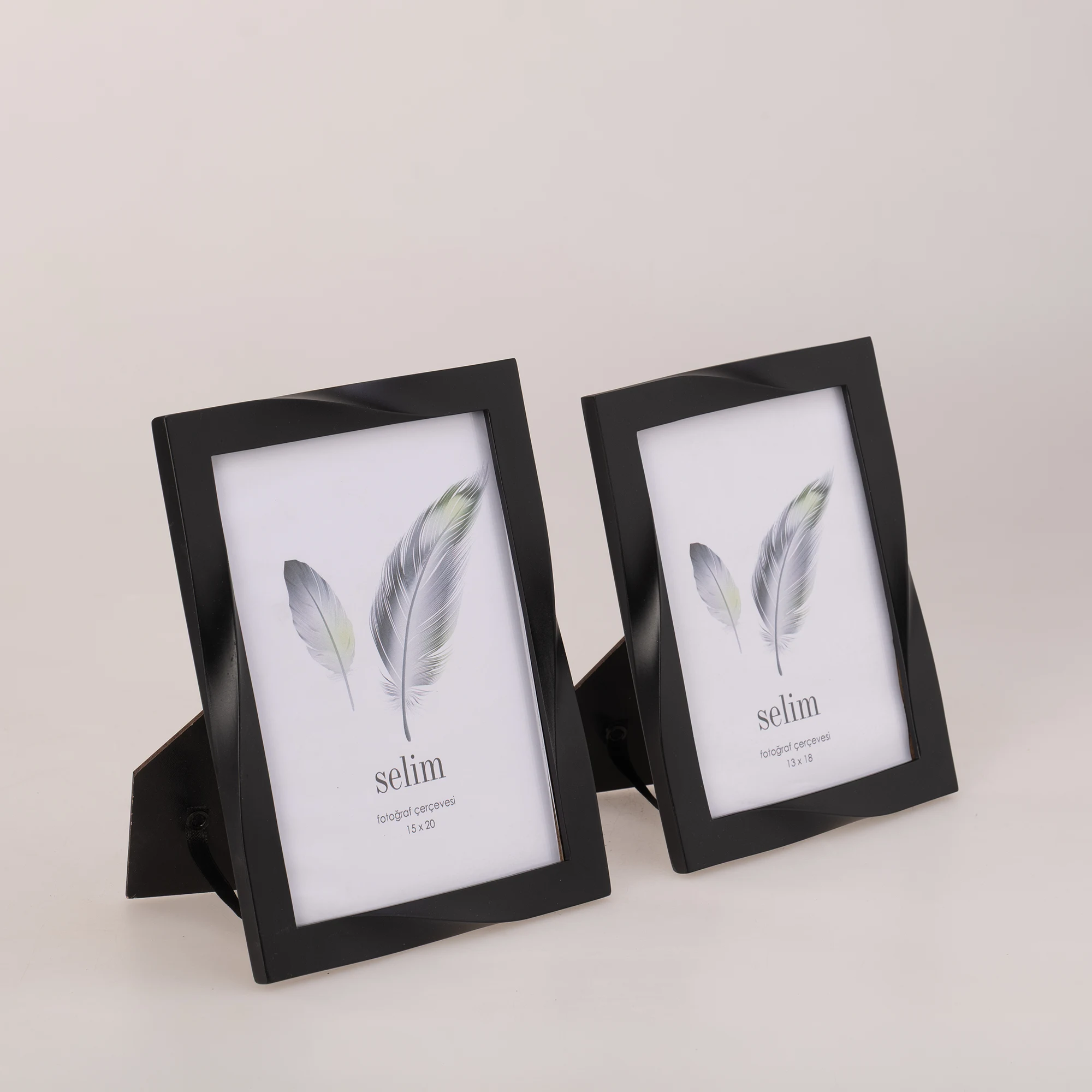 15x20 Curved Çerçeve Siyah