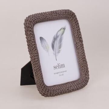 15x20 Chain Çerçeve Taupe