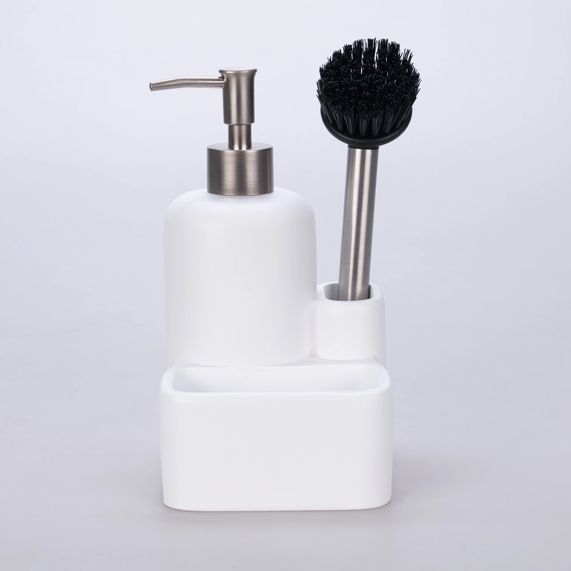 Leonis Fırçalı Sıvılı Süngerlik Beyaz