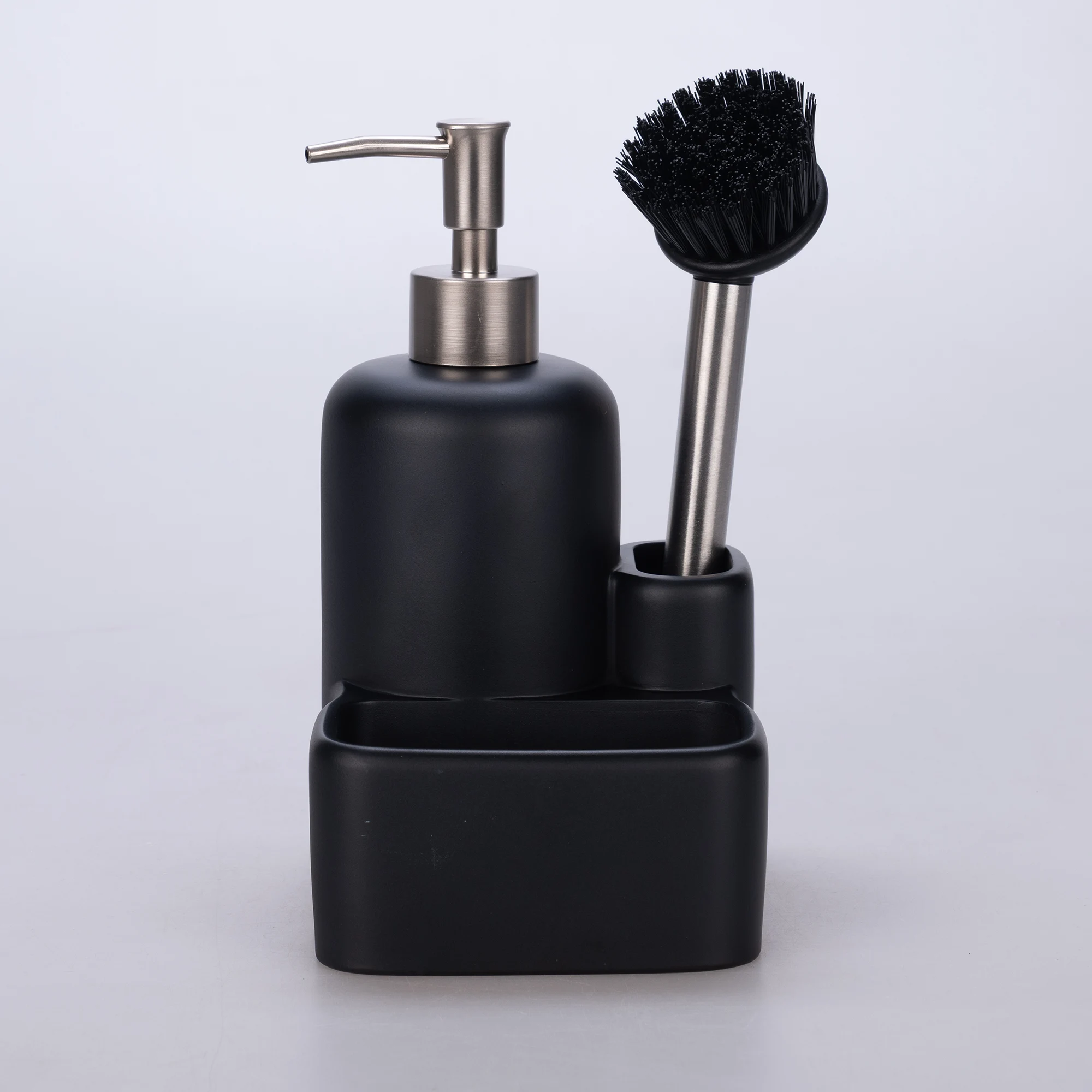 Leonis Fırçalı Sıvılı Süngerlik Siyah