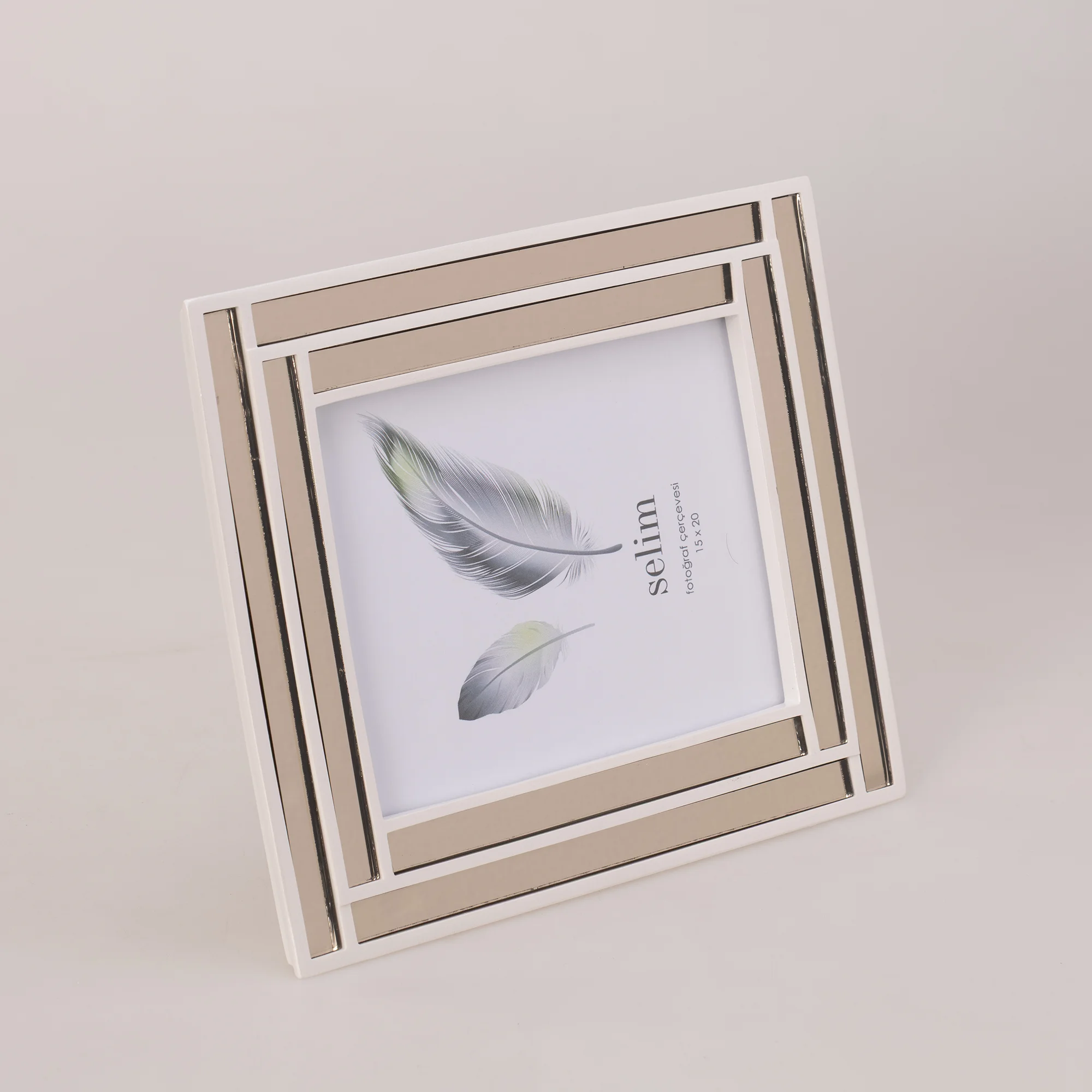 15x20 Lara Aynalı Çerçeve İnci