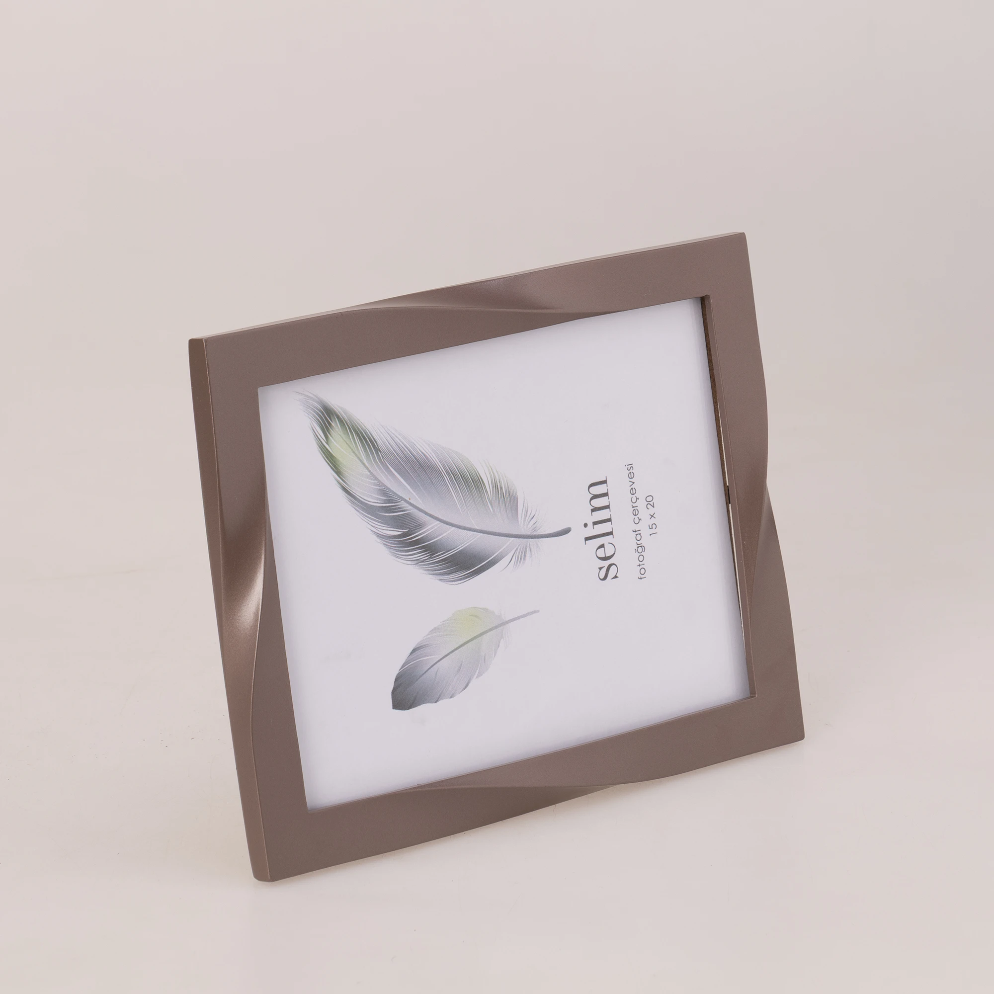 15x20 Curved Çerçeve Taupe