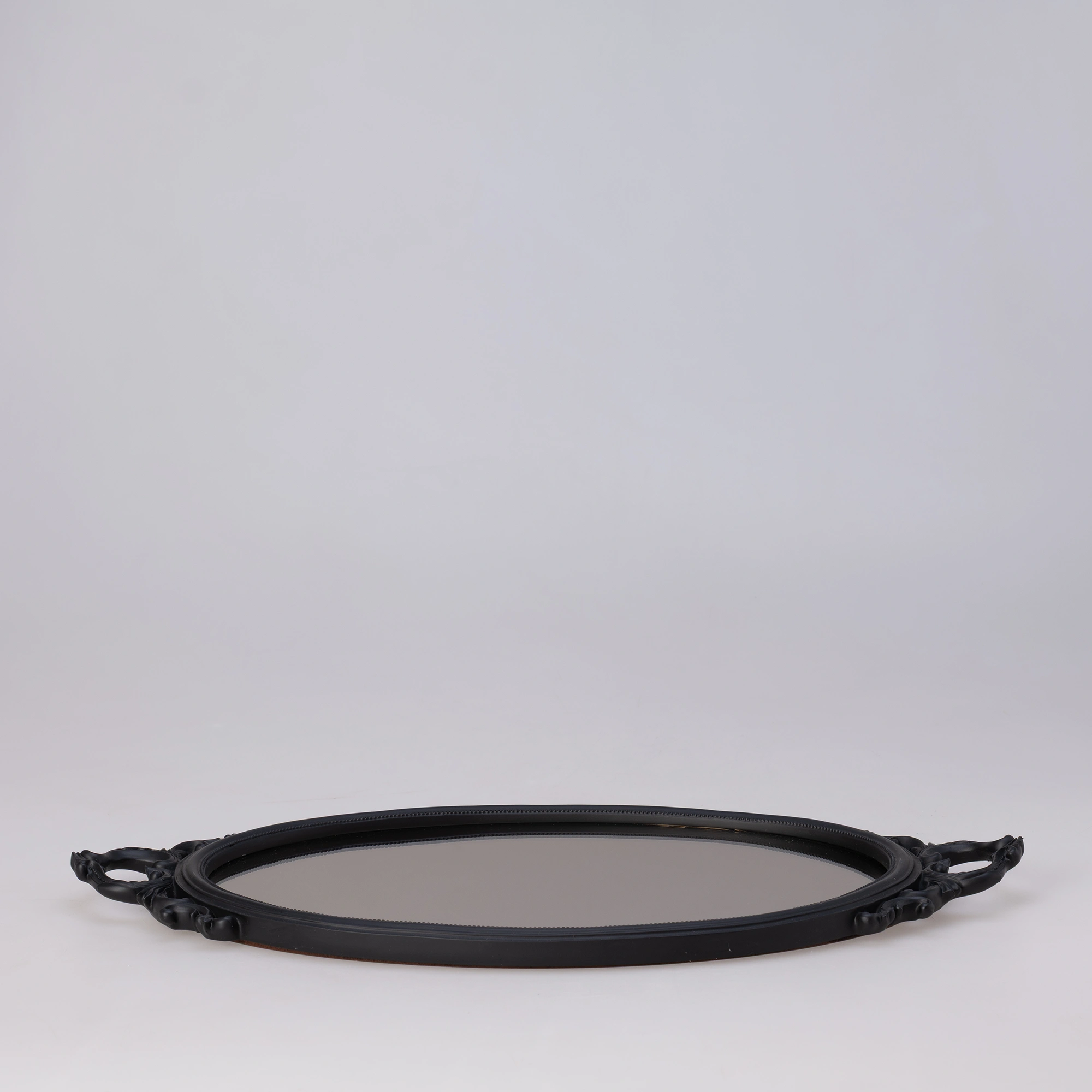 Ahsen Aynalı Tepsi Siyah