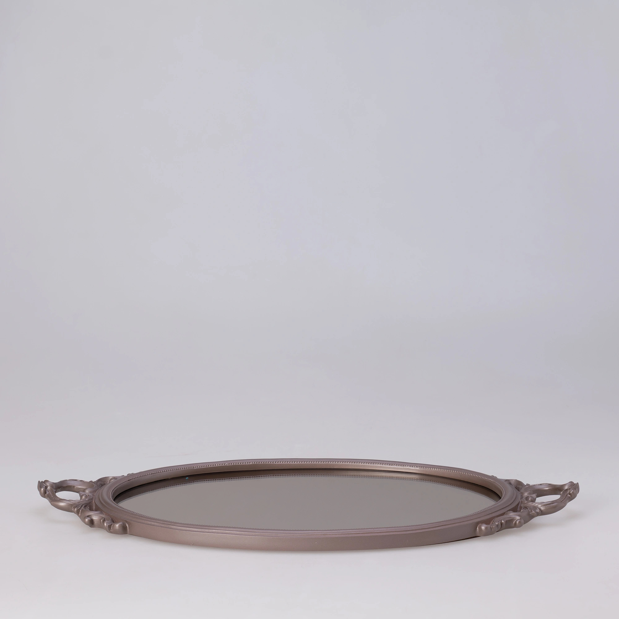 Ahsen Aynalı Tepsi Taupe