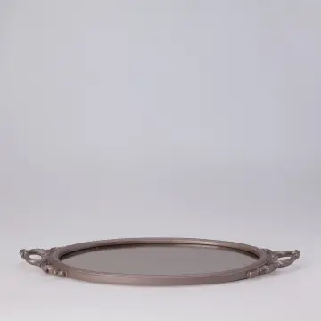 Ahsen Aynalı Tepsi Taupe