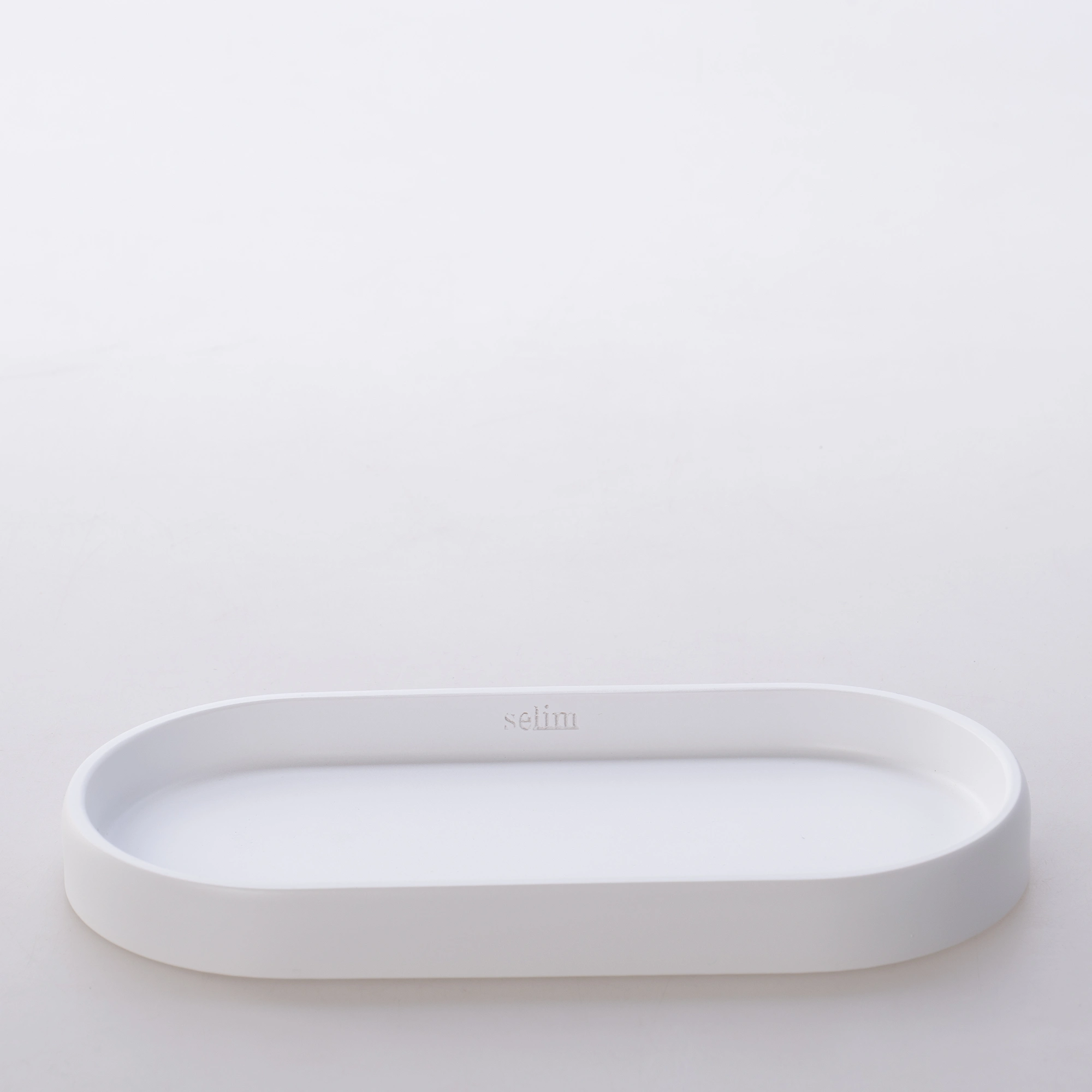 Tiny Oval Tepsi Beyaz