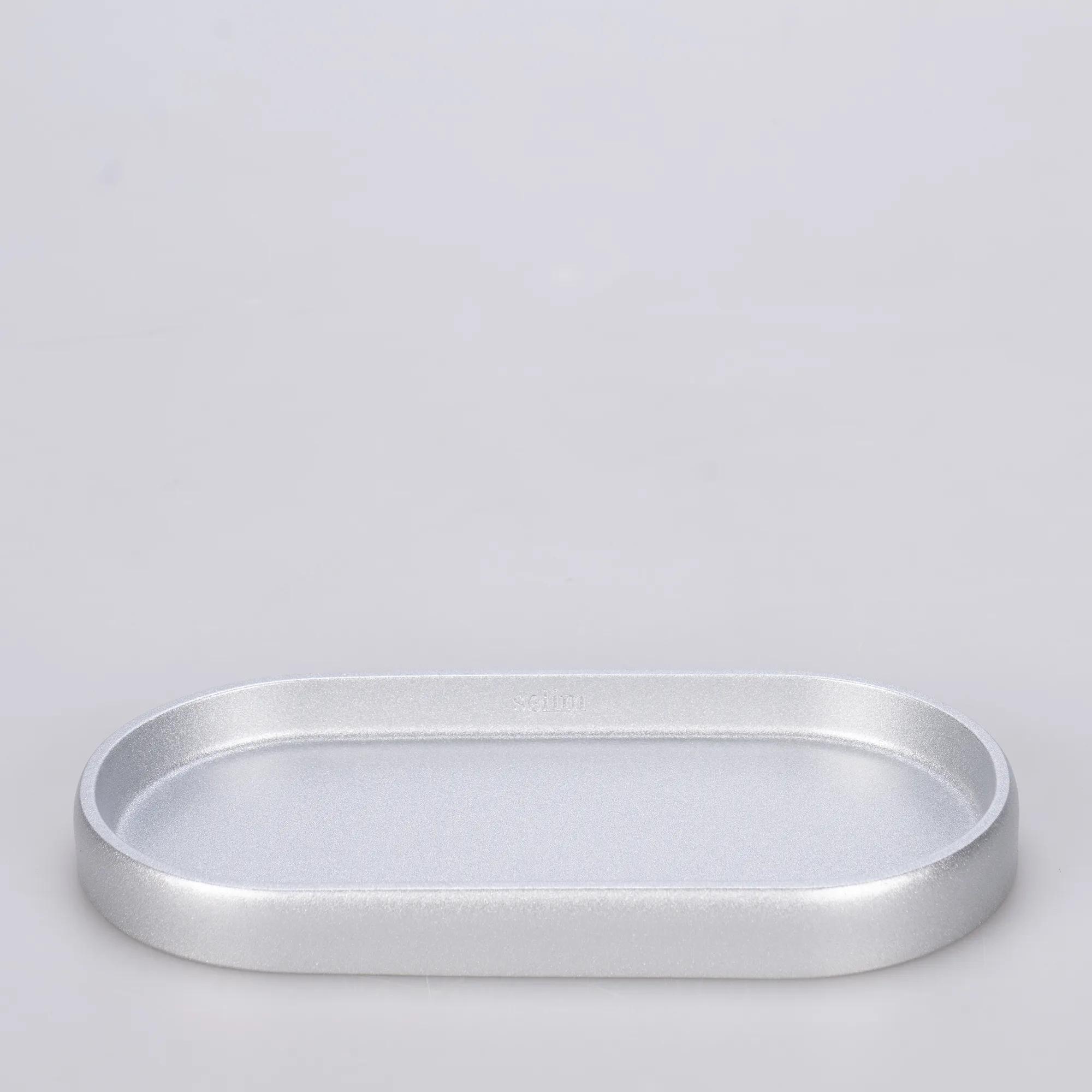 Tiny Oval Tepsi Gümüş