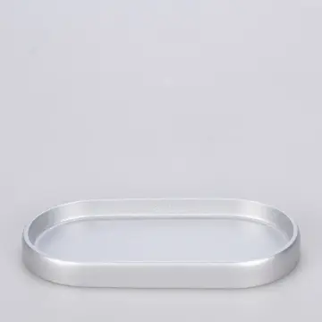 Tiny Oval Tepsi Gümüş