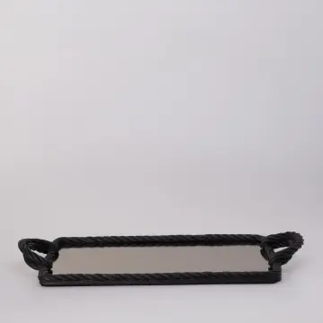 Nexus Aynalı Tepsi Siyah