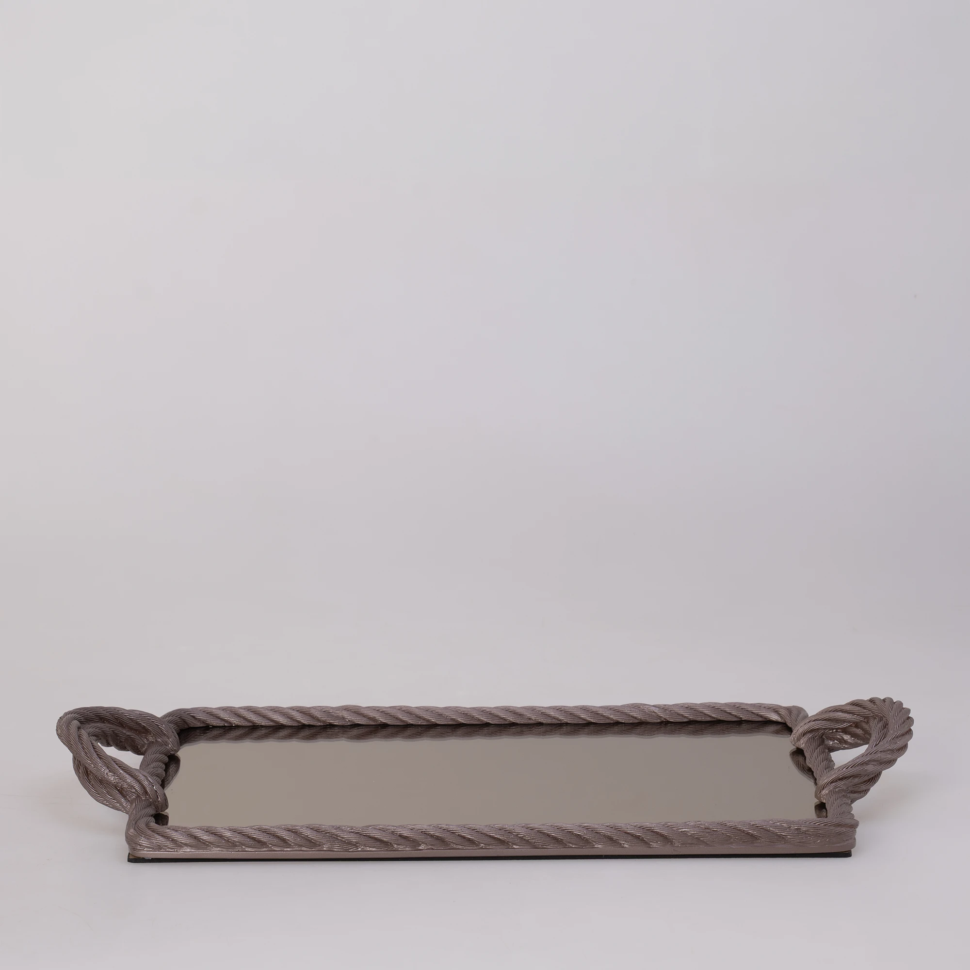 Nexus Aynalı Tepsi Taupe