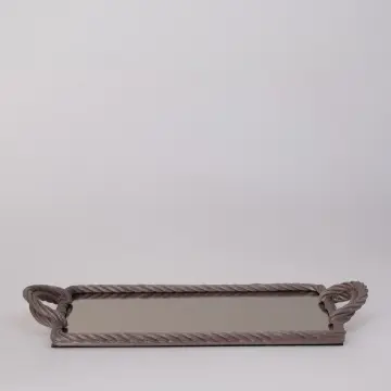 Nexus Aynalı Tepsi Taupe