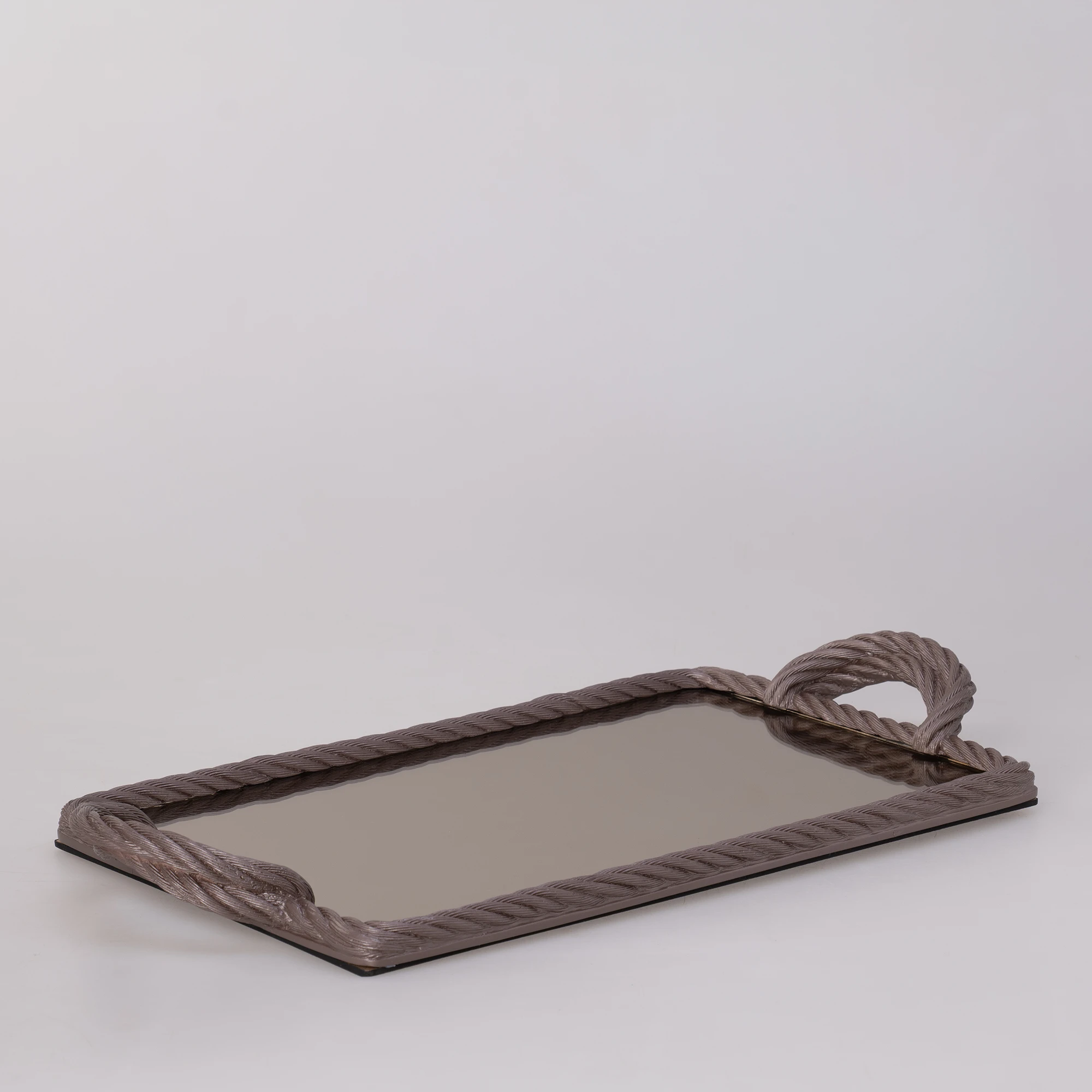 Nexus Aynalı Tepsi Taupe