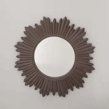 Armanda Yuvarlak Ayna Taupe