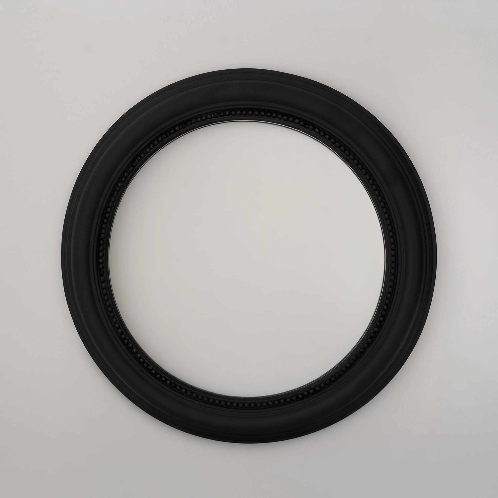 Round Yuvarlak Ayna Siyah