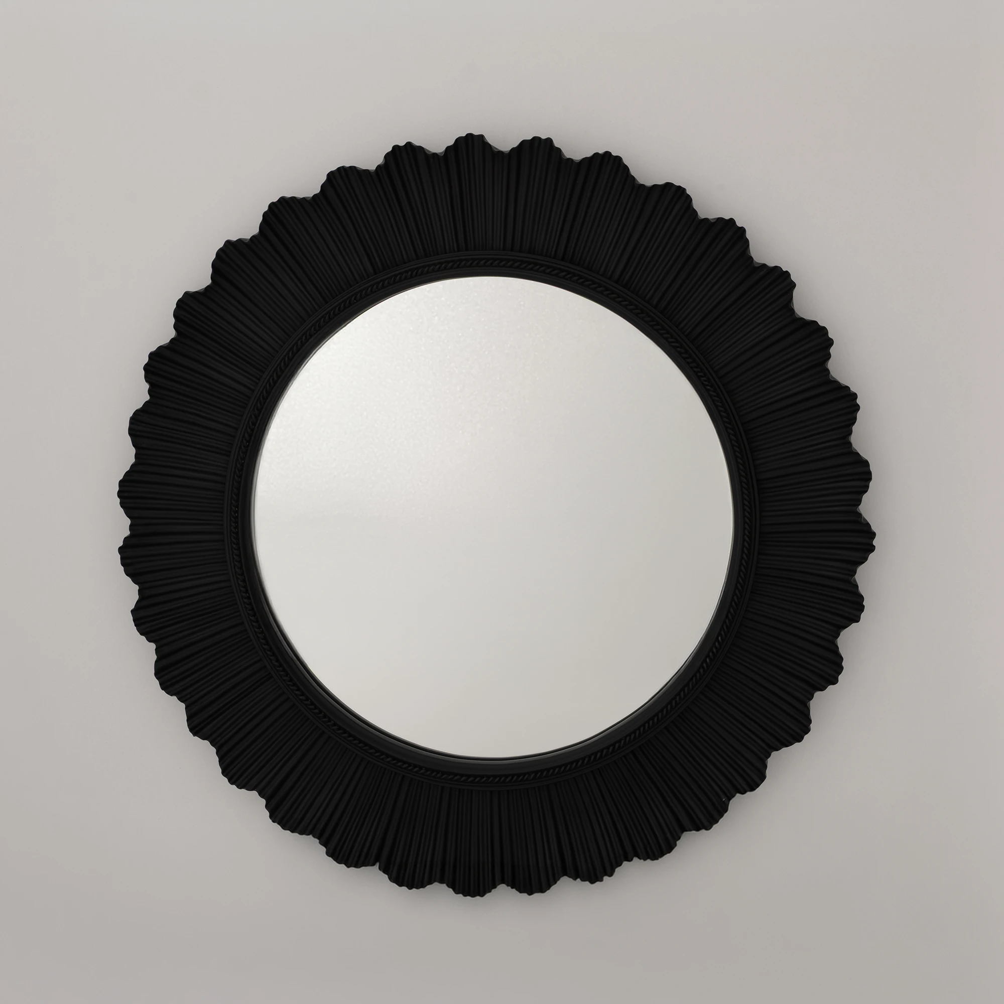 Flashy Yuvarlak Ayna Siyah