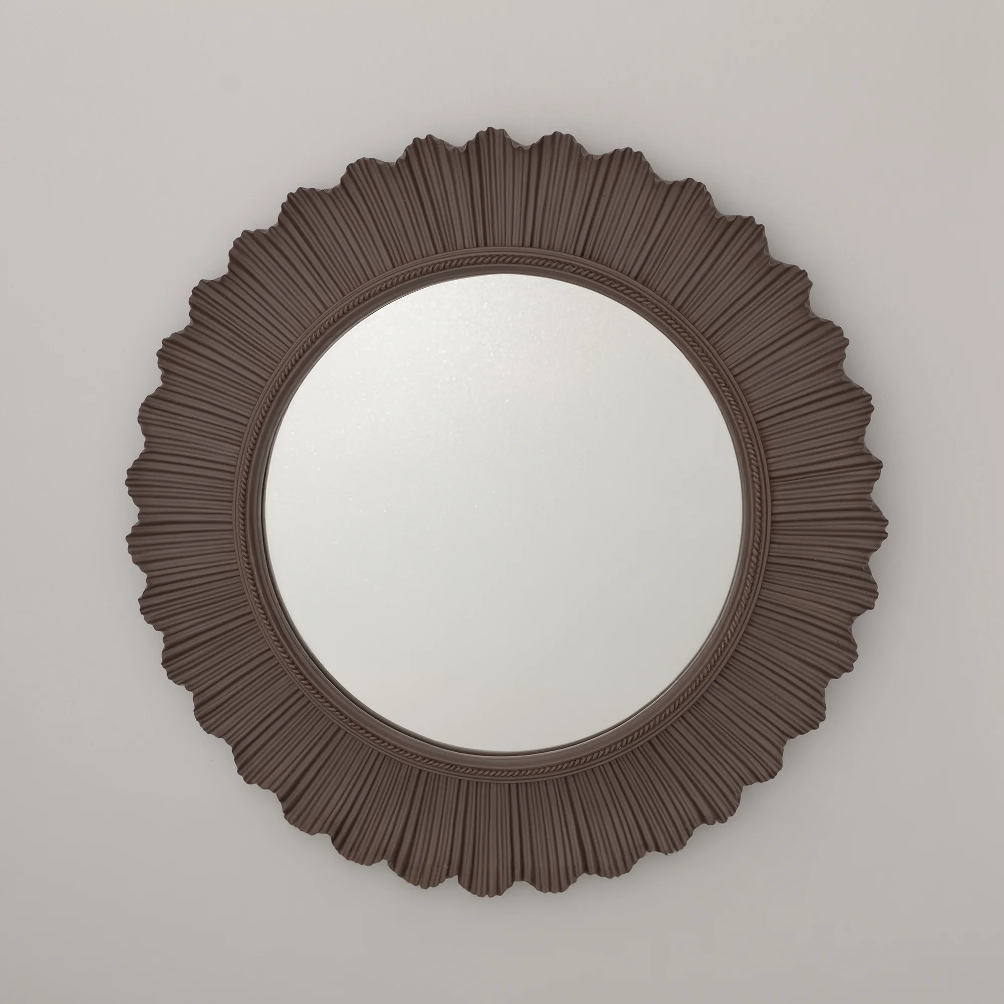 Flashy Yuvarlak Ayna Taupe