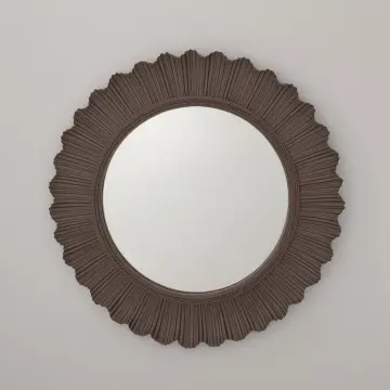 Flashy Yuvarlak Ayna Taupe