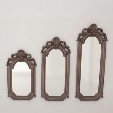 Lucia 3'lü Ayna Taupe