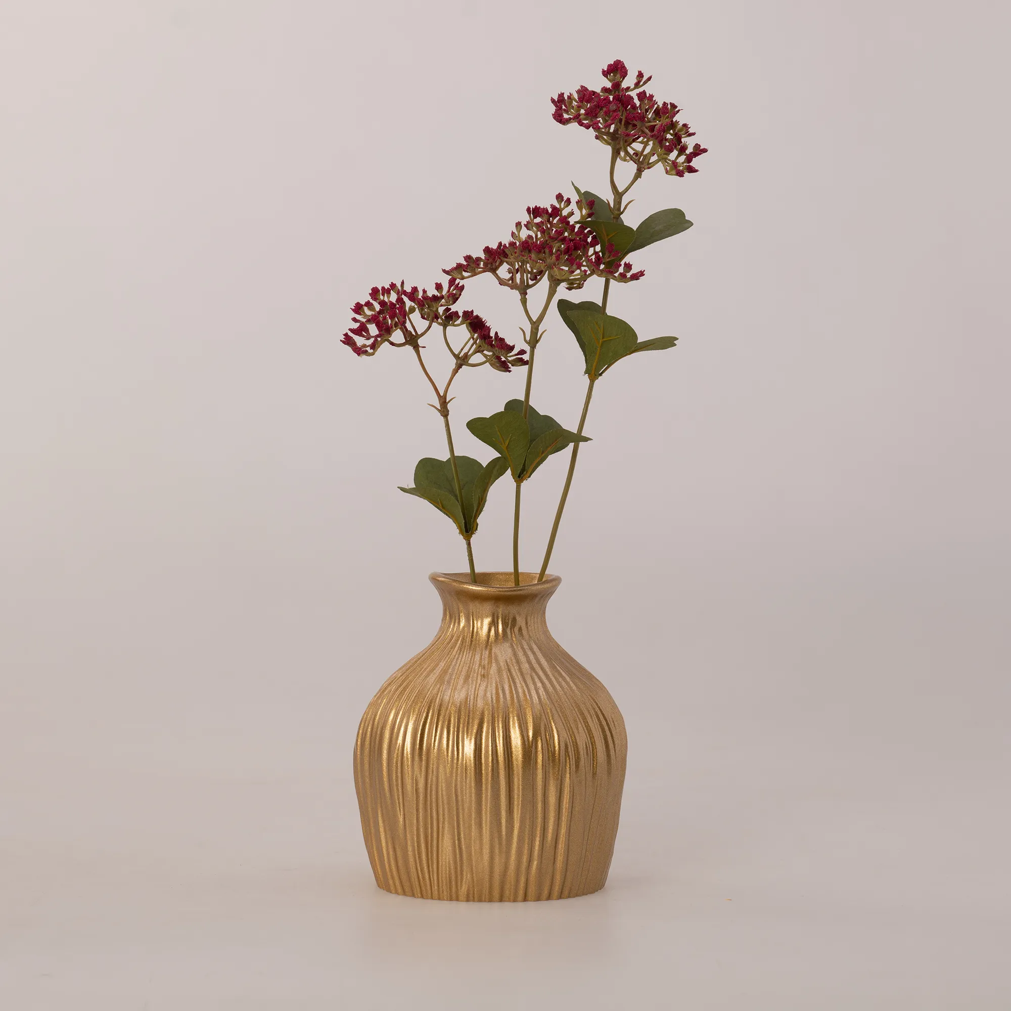 Dublin Küçük Vazo Altın