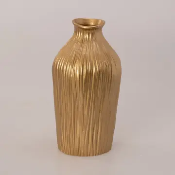 Dublin Büyük Vazo Altın