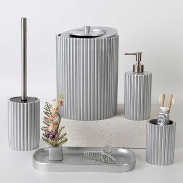 Velora Banyo Seti Gümüş