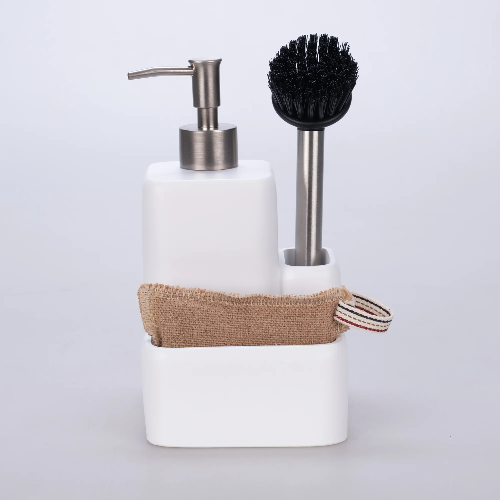 Marley Fırçalı Sıvılı Süngerlik Beyaz