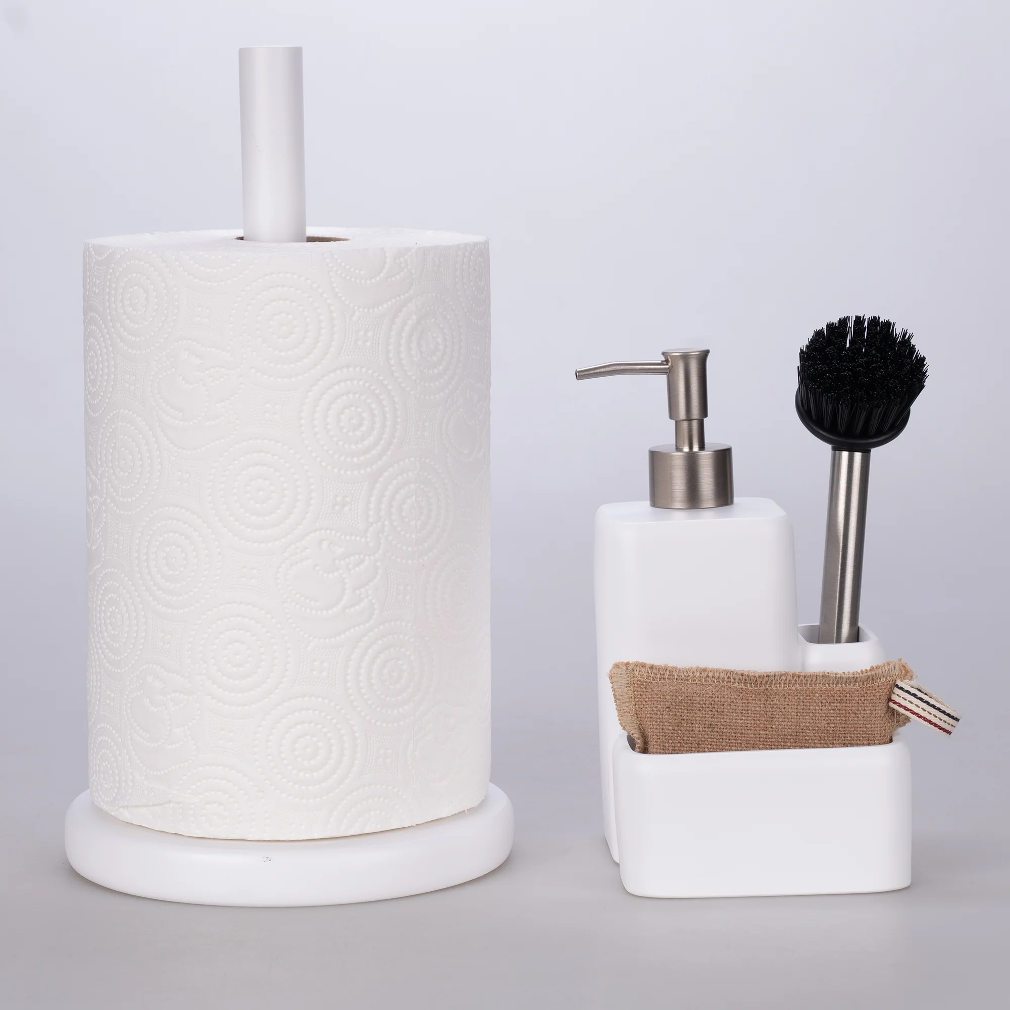 Marley Fırçalı Sıvılı Süngerlik Beyaz