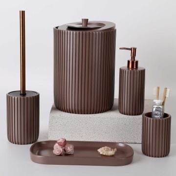 Aura Banyo Seti Taupe