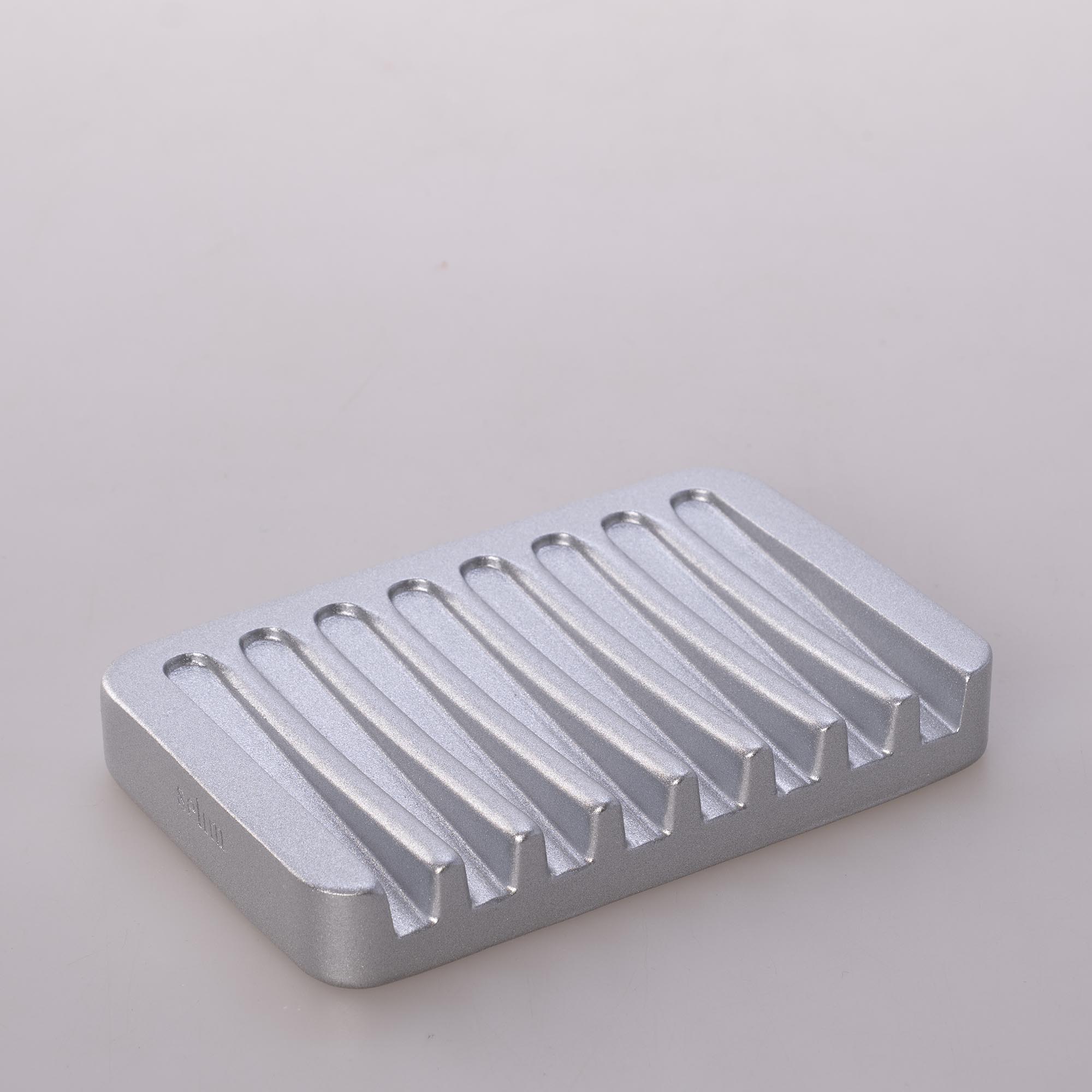 Smooth Katı Sabunluk Gümüş