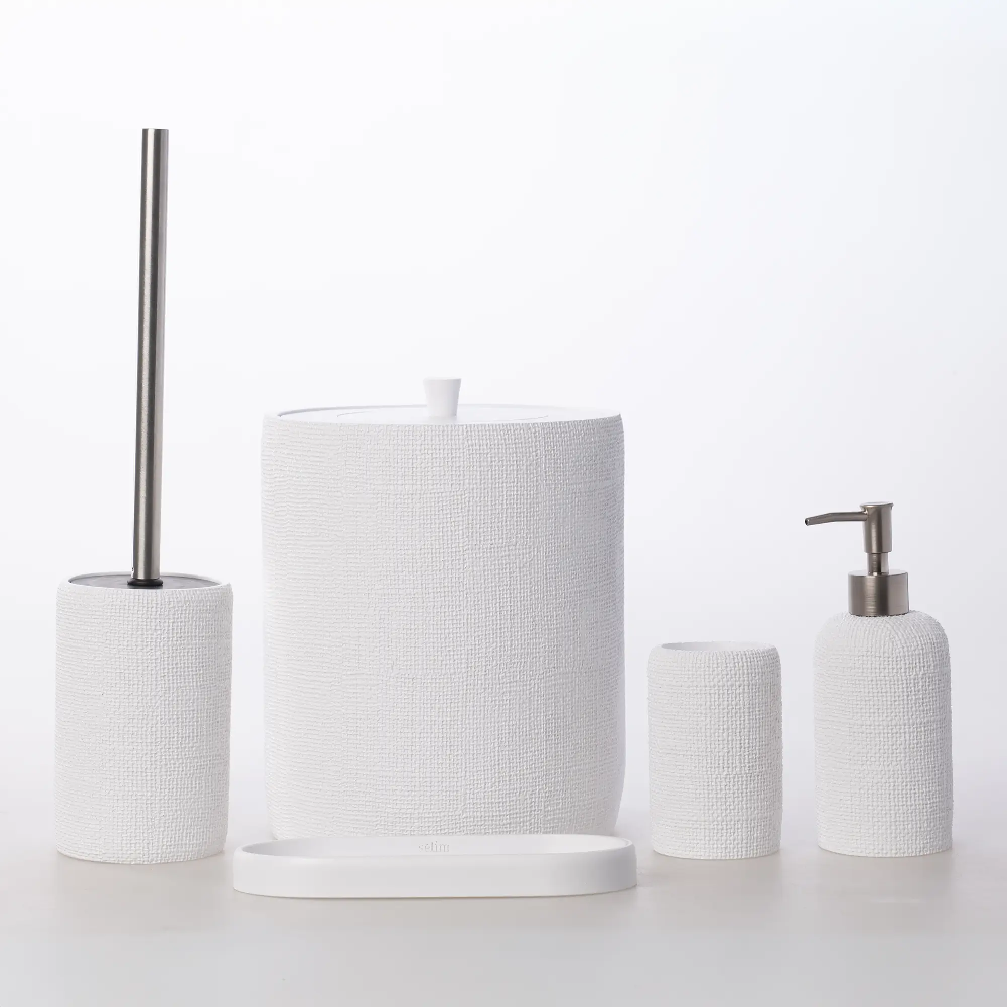 Natural Banyo Seti Beyaz