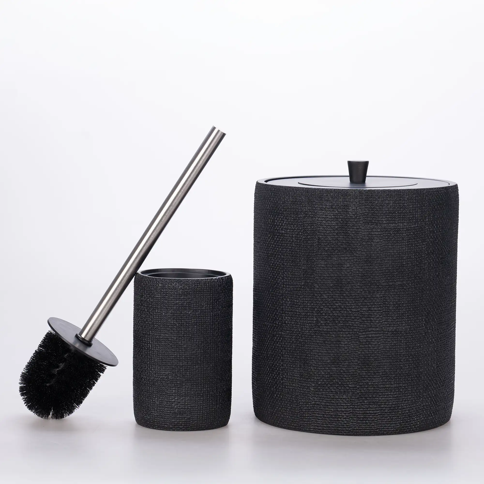 Natural Banyo Seti Siyah