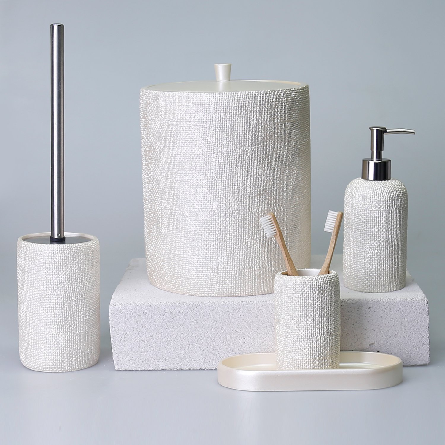 Natural Banyo Seti İnci