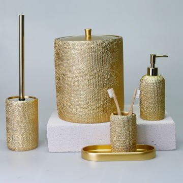 Natural Banyo Seti Altın