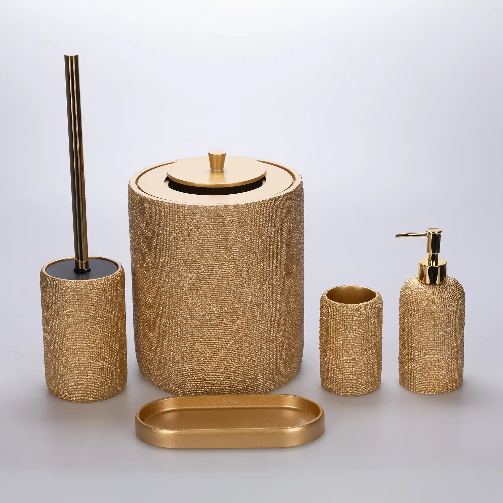 Natural Banyo Seti Altın